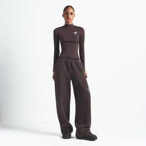 THE NORTH FACE X SKIMS 1995 DENALI FLEECE STRAIGHT LEG PANT PHOENIX SMALL